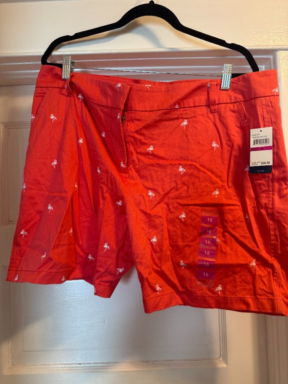 Izod Brand New Flamigo Shorts SZ 16